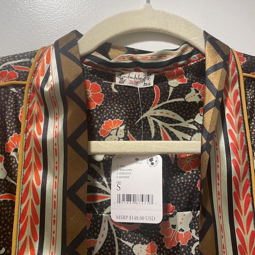 Free People Satin Robe - Picture 4 of 5